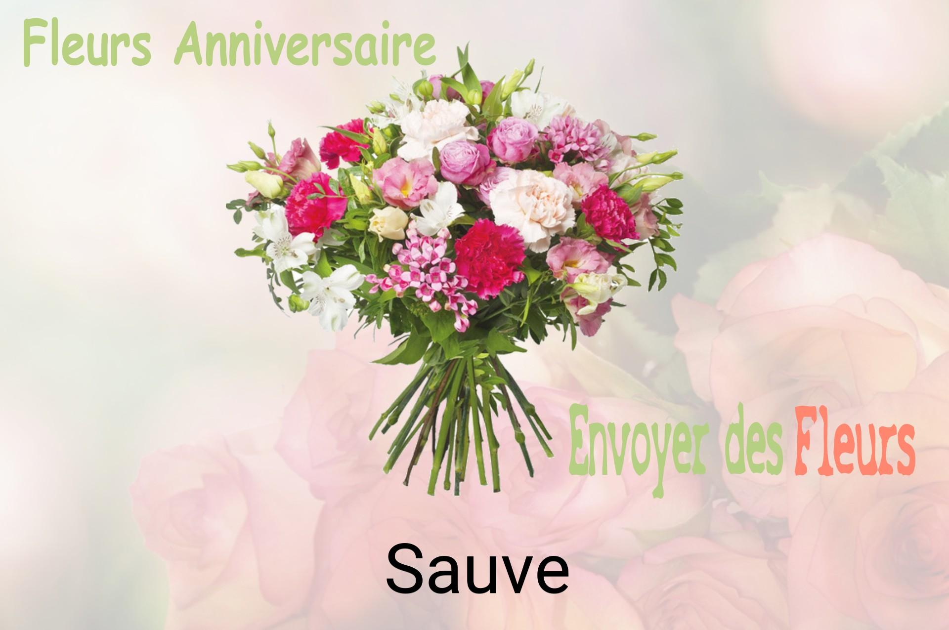 Bouquet de fleurs d’anniversaire livré à Sauve